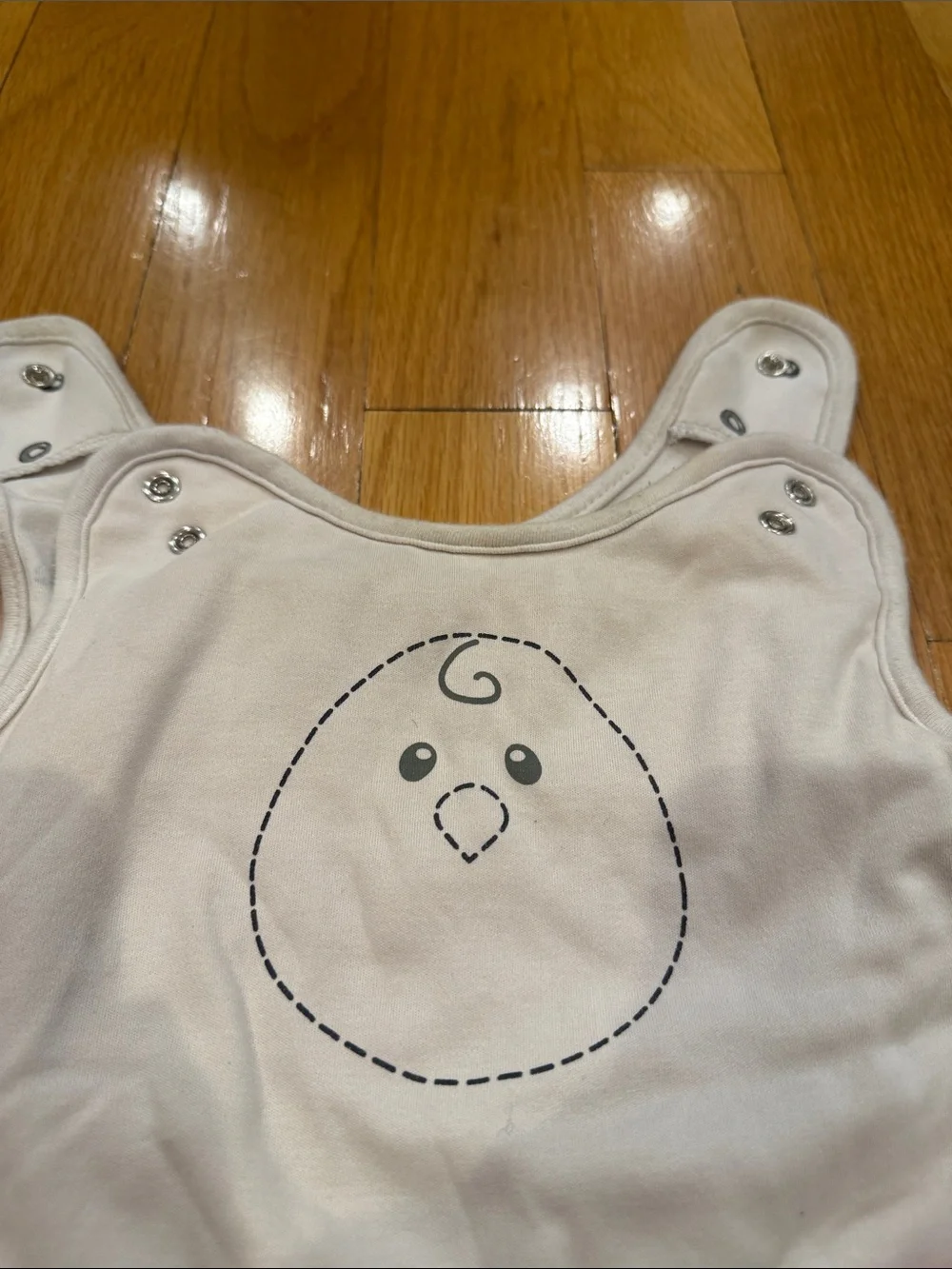 Nested Bean sleepsack size large.